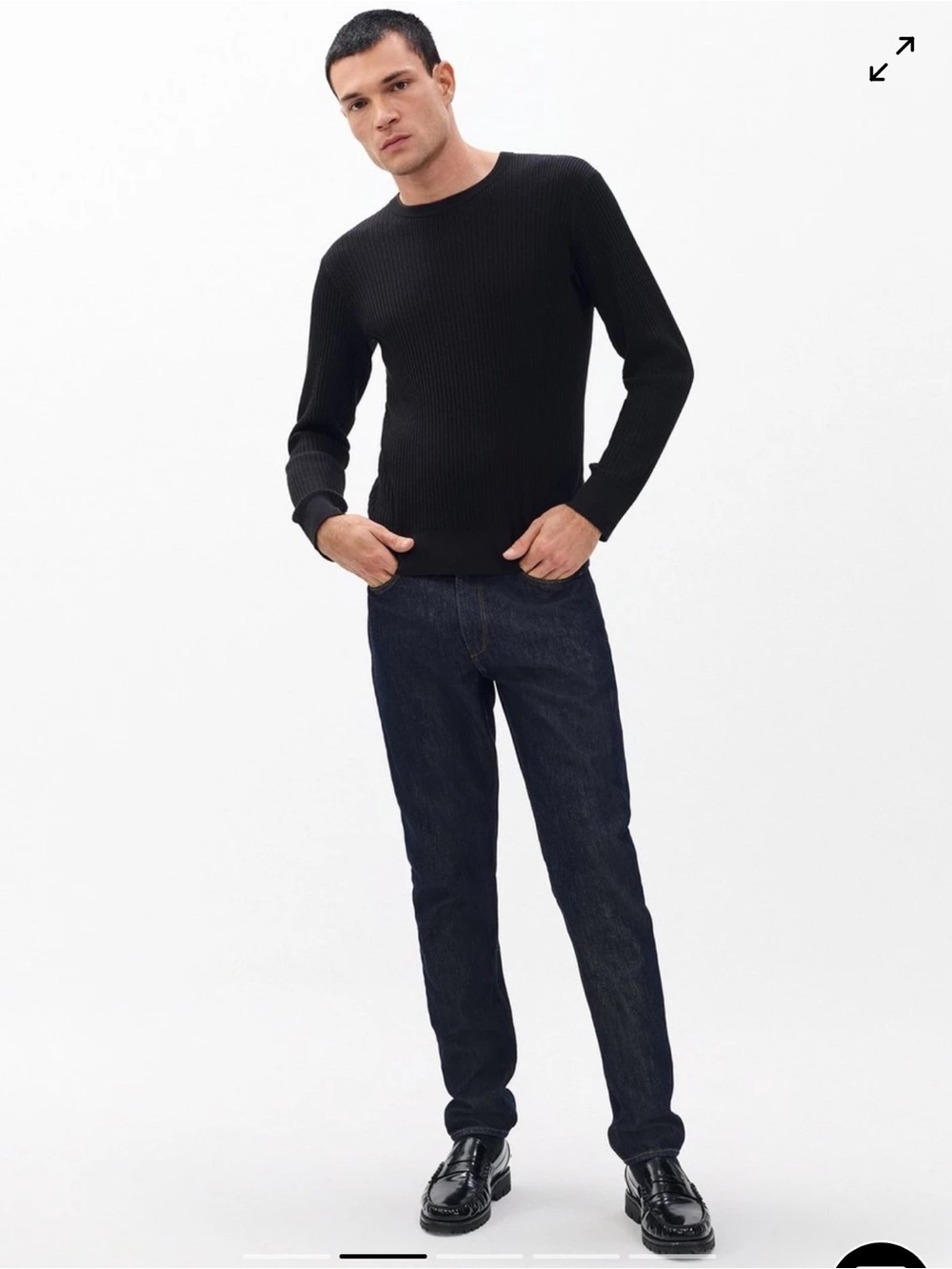 rag & bone Fit 2 Slim Jean
Silk Denim in Indigo Rinse